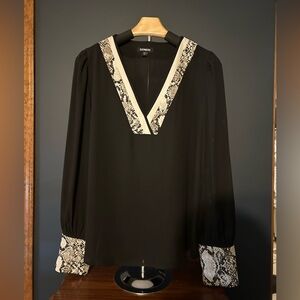 Express blouse | Size: M | Color: Black